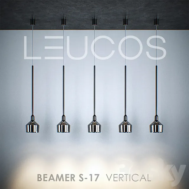 Spot Light – 3D Models – LEUCOS Beamer S 17 vertical