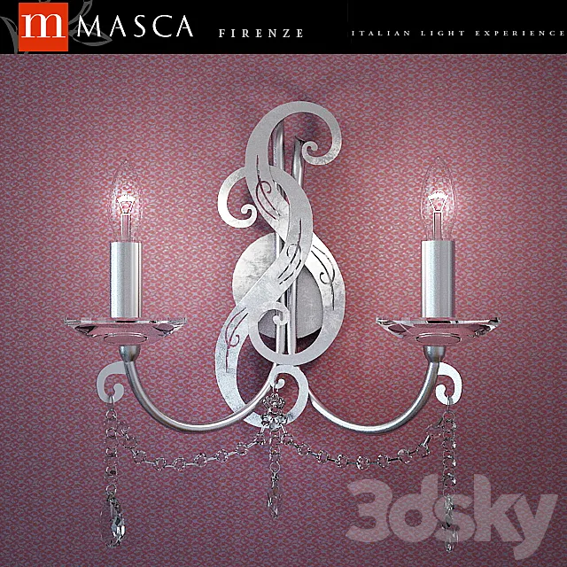 Bra Masca Opera 1834 \/ A2 Argento 3DS Max - thumbnail 3