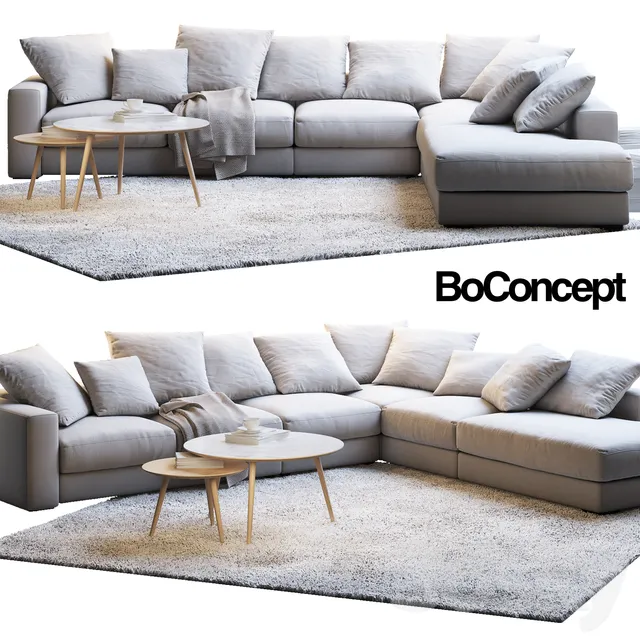 Furniture – Sofa 3D Models – Boconcept Cenova 2