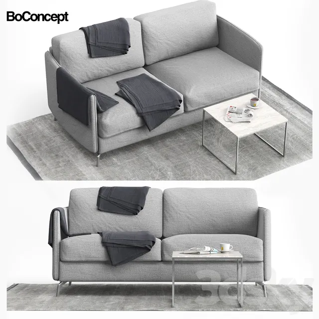 Furniture – Sofa 3D Models – Boconcept Osaka Sofa 1