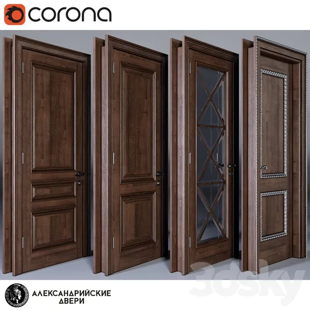 Doors – 3D Models – Alexandria Doors