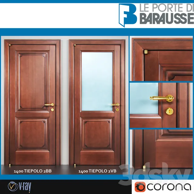 Doors – 3D Models – Barausse doors