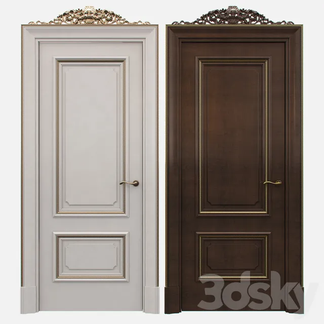 Doors – 3D Models – Door classical