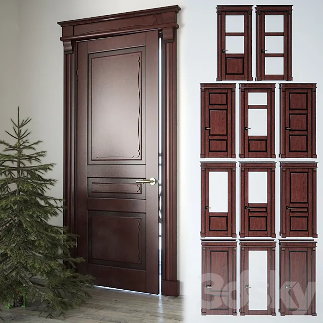 Doors – 3D Models – Doors Volhovets Toscana Elegante
