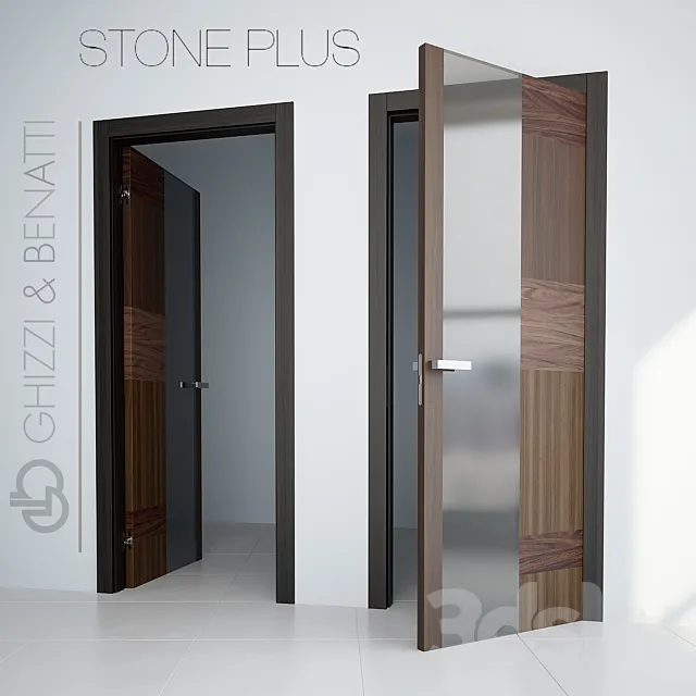 Doors – 3D Models – Ghizzi and Benatti STONE PLUS doors