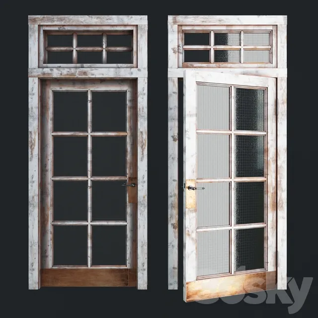 Doors – 3D Models – Loft door # 5A