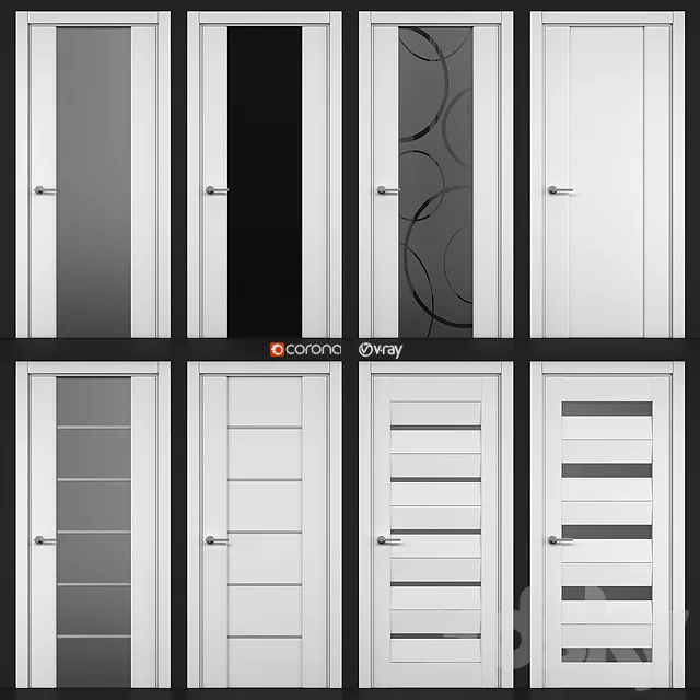 Doors – 3D Models – Papa Carlo Cosmopolitan doors part 5