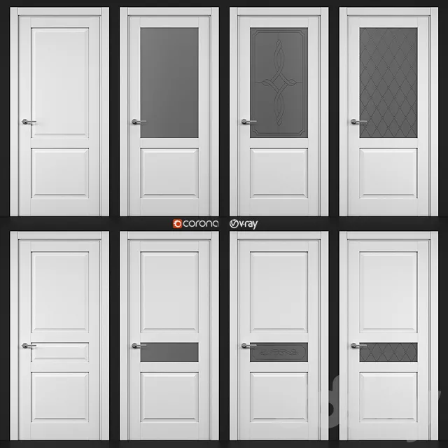 Doors – 3D Models – Papa Carlo Cosmopolitan doors part 7