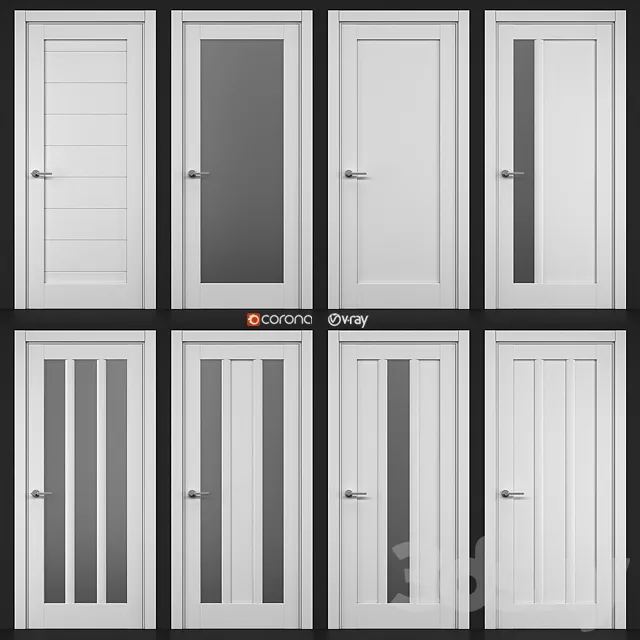 Doors – 3D Models – Papa Carlo Doors Cosmopolitan part2