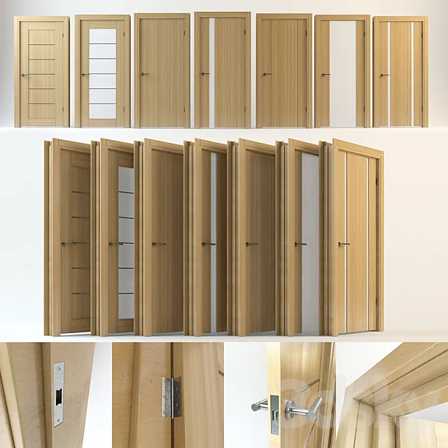 Doors – 3D Models – Sofia original doors