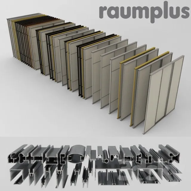 Sliding system Raumplus 3DS Max - thumbnail 3