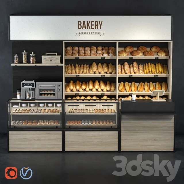 Shop – 3D Models – Bakery