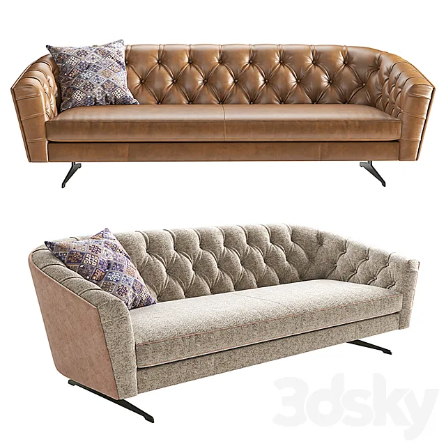Furniture – Sofa 3D Models – BORZALINO NEW KAP