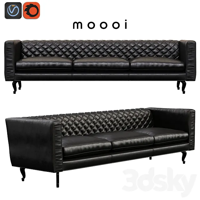 Furniture – Sofa 3D Models – Boutique Leather