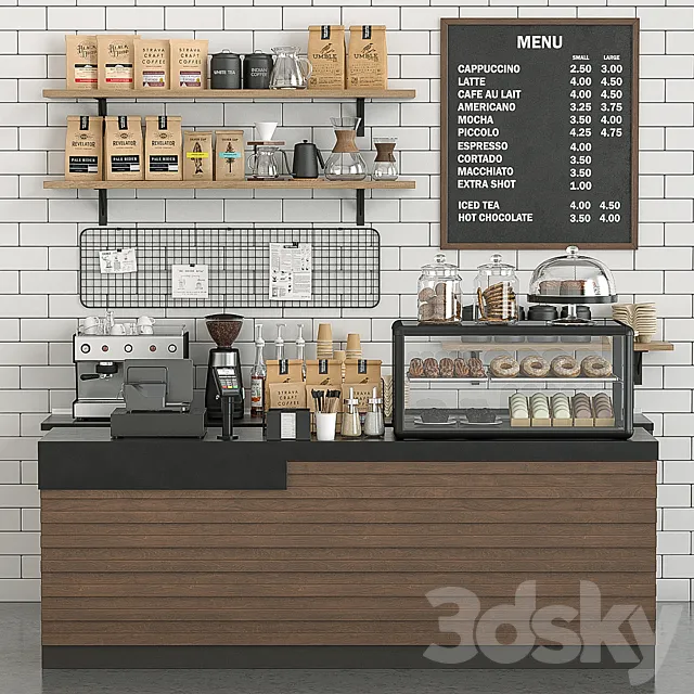 Restaurant – 3D Models – Coffeeshop 3d model