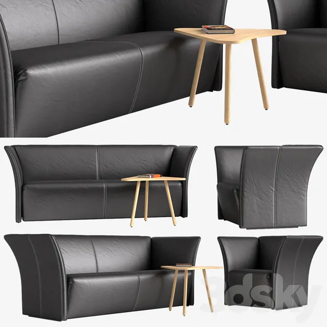 Furniture – Sofa 3D Models – Bruhl Magnat set