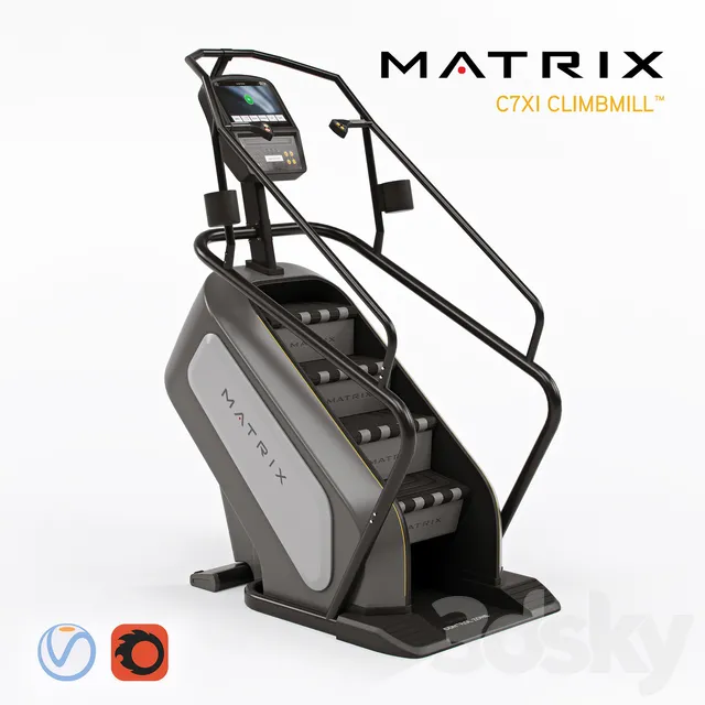 Sport – 3D Models – C7XI CLIMBMILL by MATRIX