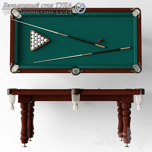 Sport – 3D Models – Pool table 7futov