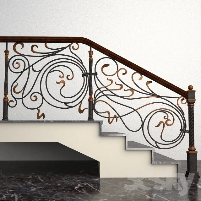 Staircase – 3D Models – 0008