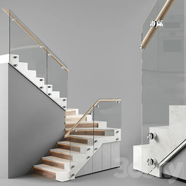 Staircase – 3D Models – 0009