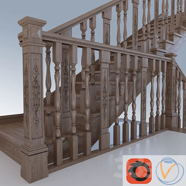 Staircase – 3D Models – 0020