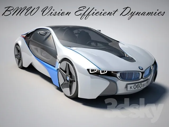BMW Vision Effecient Dynamics 3DS Max - thumbnail 3