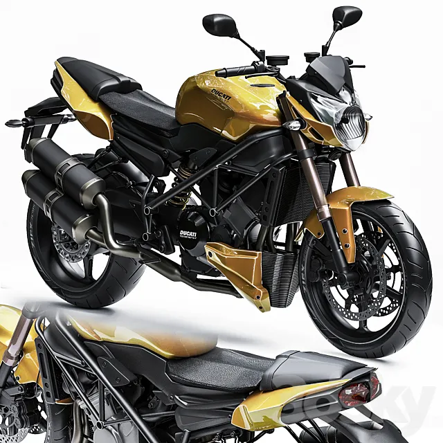 Transport – 3D Models – Ducati Street Fighter