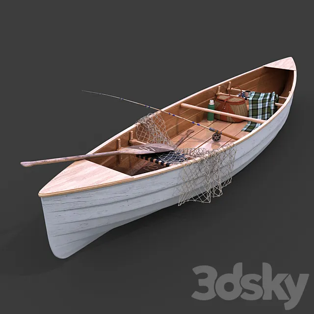 Transport – 3D Models – fishing boat