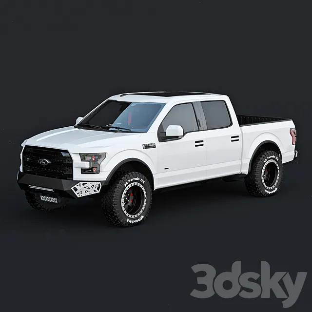 Transport – 3D Models – Ford F150 Raptor with tuning from ARE