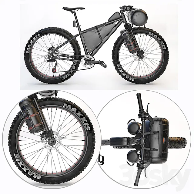 Transport – 3D Models – Magnum Peak Mountain Bicycle