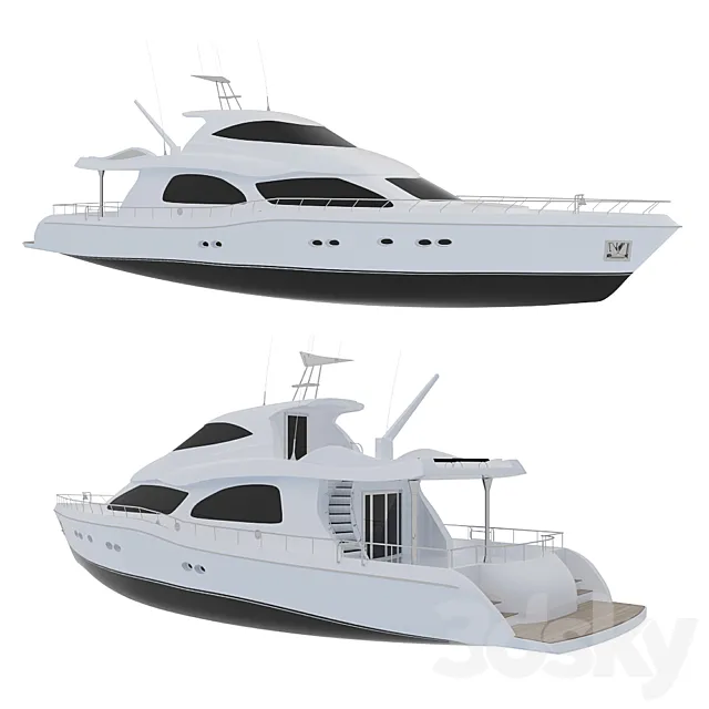 Transport – 3D Models – Yacht