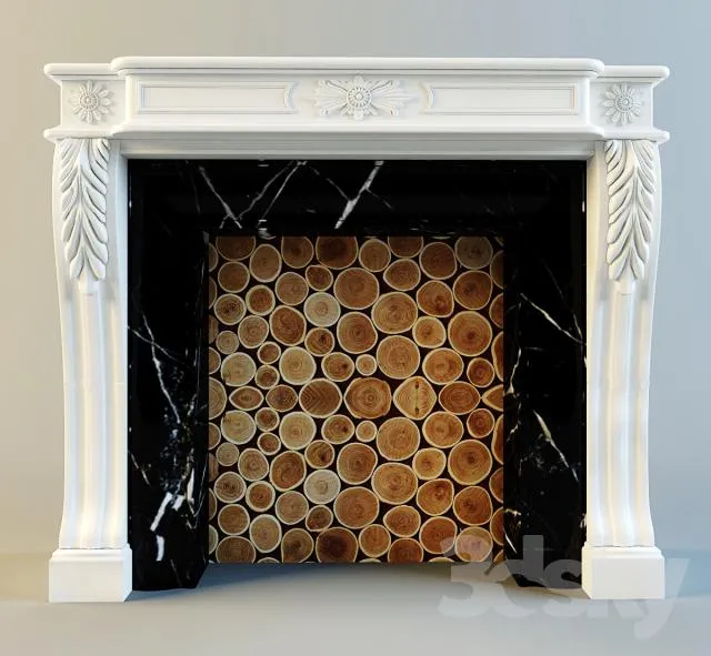 Fireplace – 3D Models – Acc.fire.place