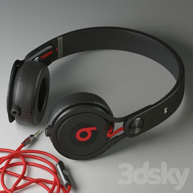 Audio Tech – 3D Models – beats