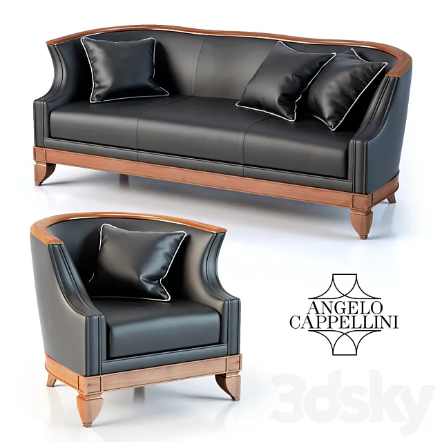 Furniture – Sofa 3D Models – CATTANEO