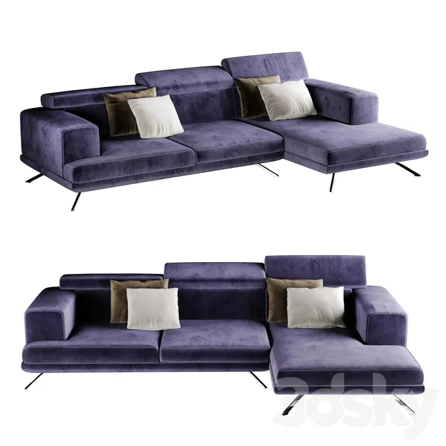 Furniture – Sofa 3D Models – Chateaudax Golden