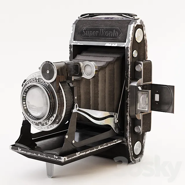 PC and Other Electronic – 3D Models – Camera Zeiss Ikon Super Ikonta 530 2