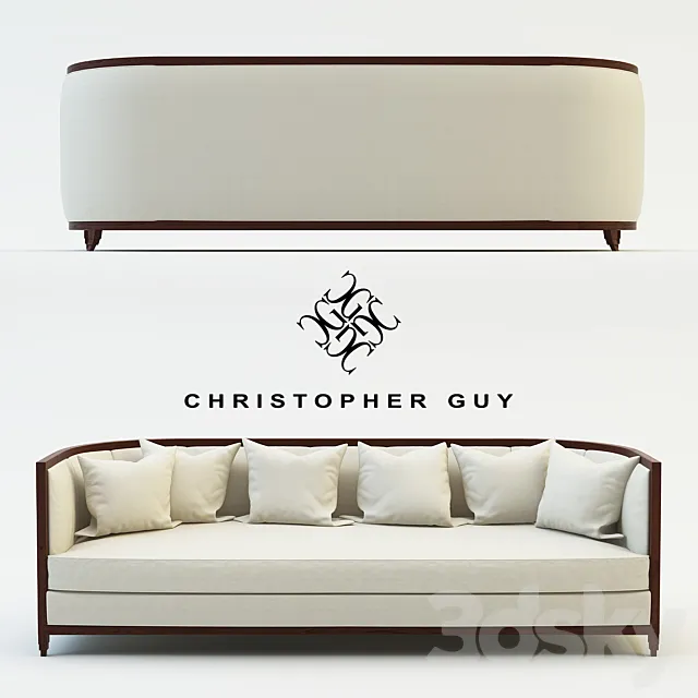 Furniture – Sofa 3D Models – Christopher Guy MINERVA Sofa