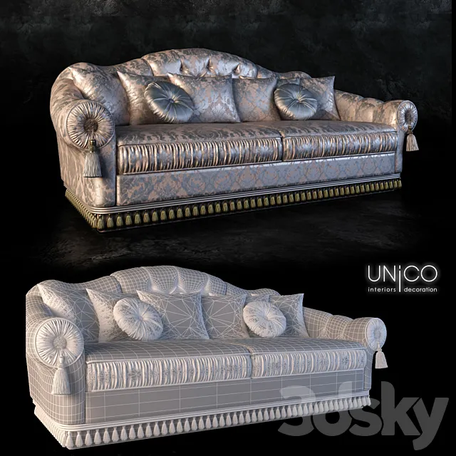 Furniture – Sofa 3D Models – 0034