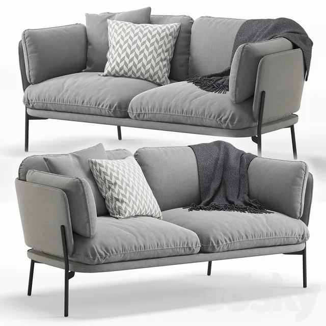Furniture – Sofa 3D Models – Cloud LN2 by Luca Nichetto