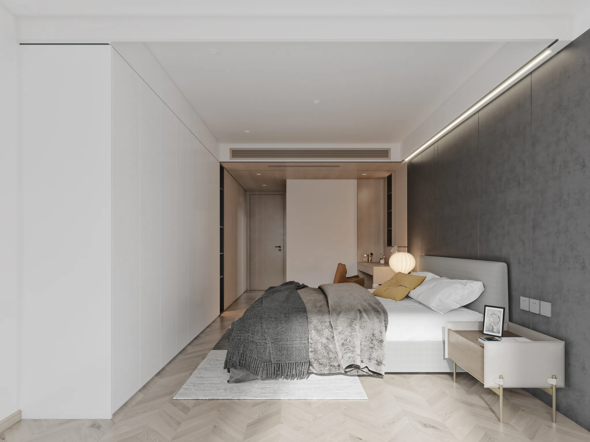 Corona Render Scene – Bedroom 3D Models – 0016