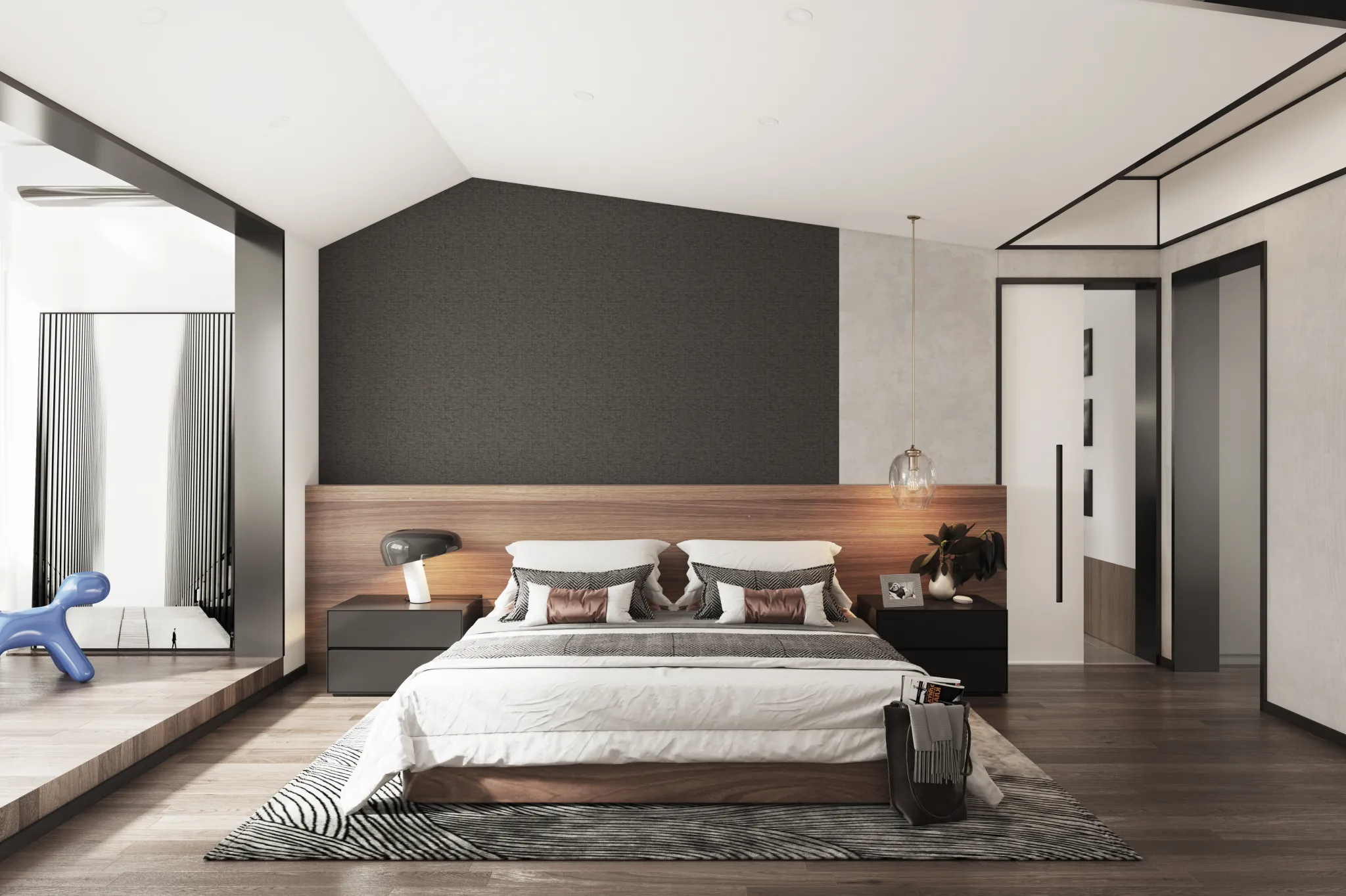 Corona Render Scene – Bedroom 3D Models – 0019