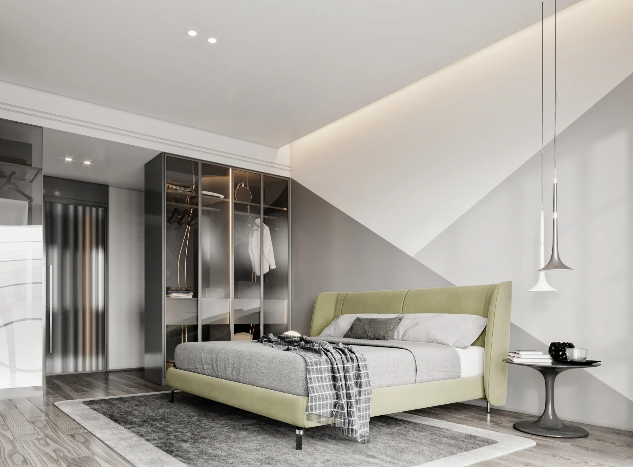 Corona Render Scene – Bedroom 3D Models – 0027