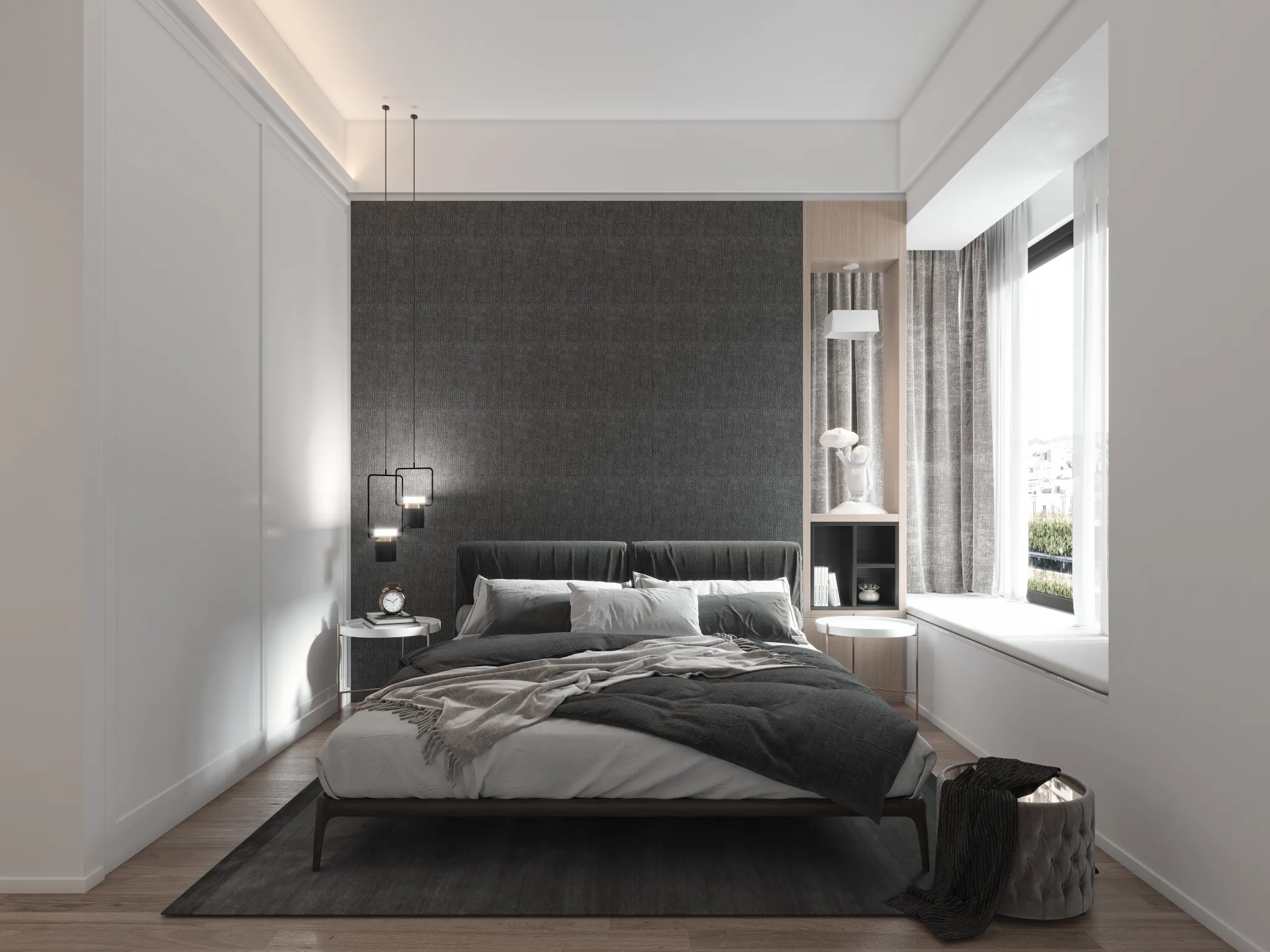 Corona Render Scene – Bedroom 3D Models – 0053
