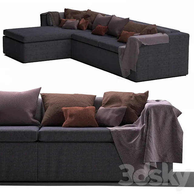 Furniture – Sofa 3D Models – Collins sofa