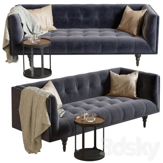 Furniture – Sofa 3D Models – Connor 3 Seater Sofa