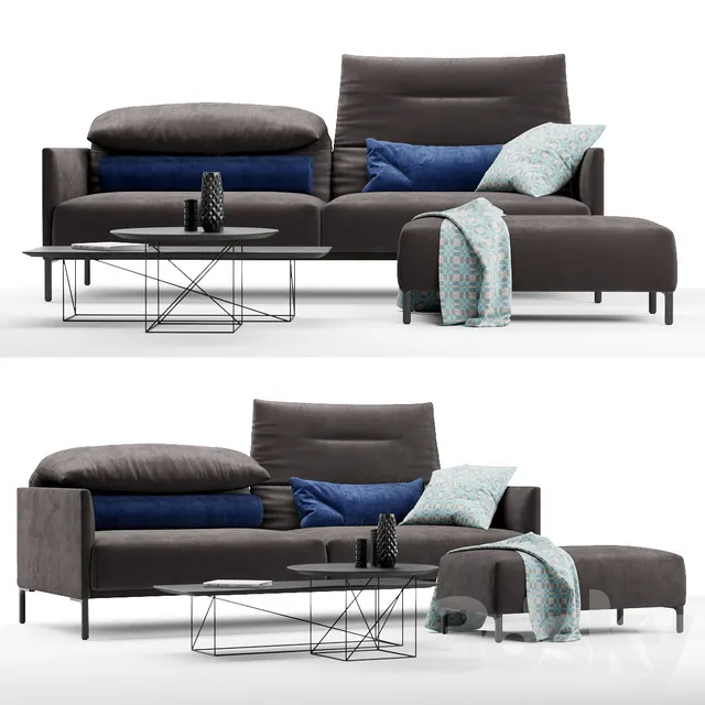 Furniture – Sofa 3D Models – COR Avalanche Sofa