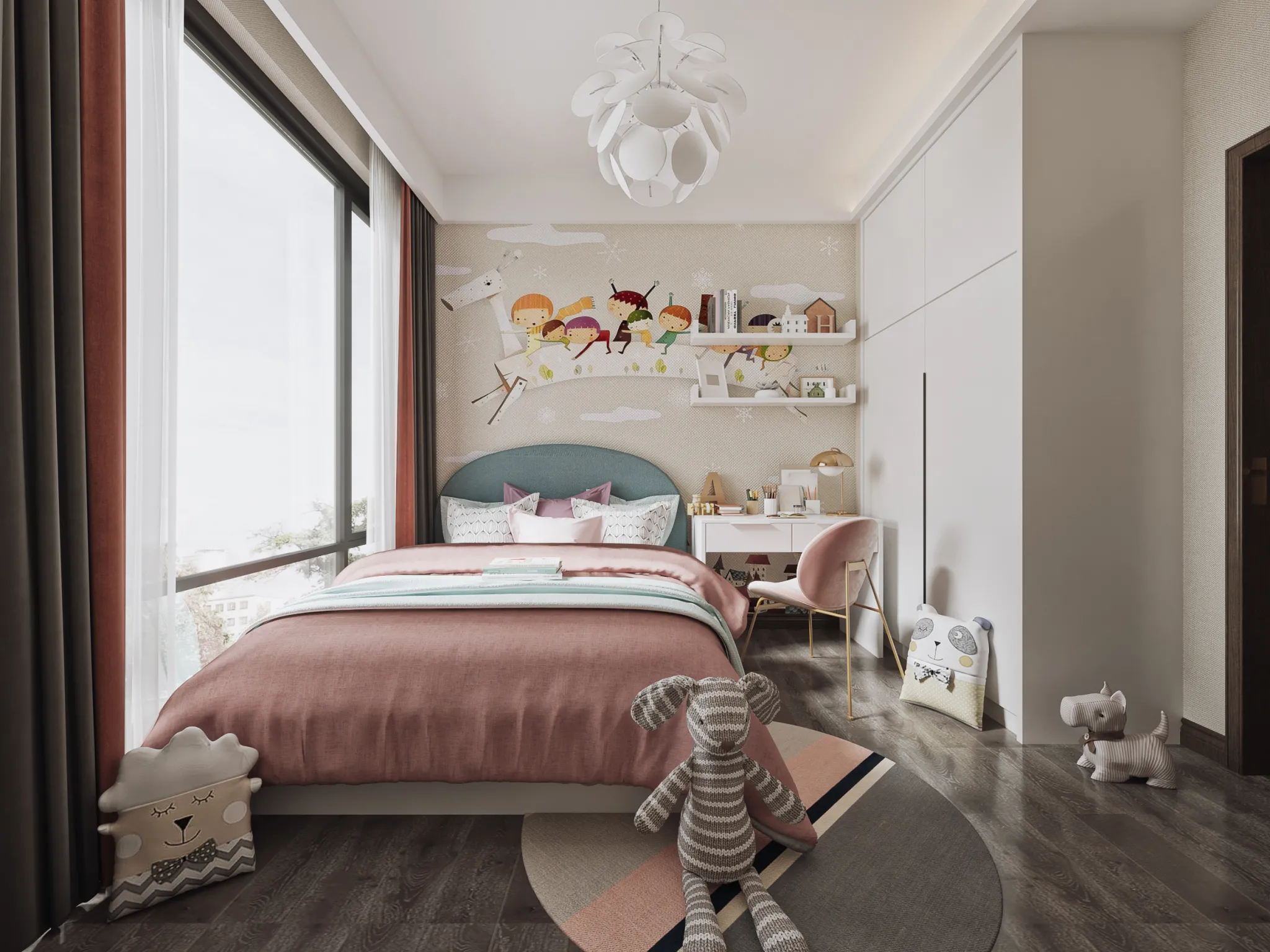 Corona Render Scene – Children Room 3D Models – 0003