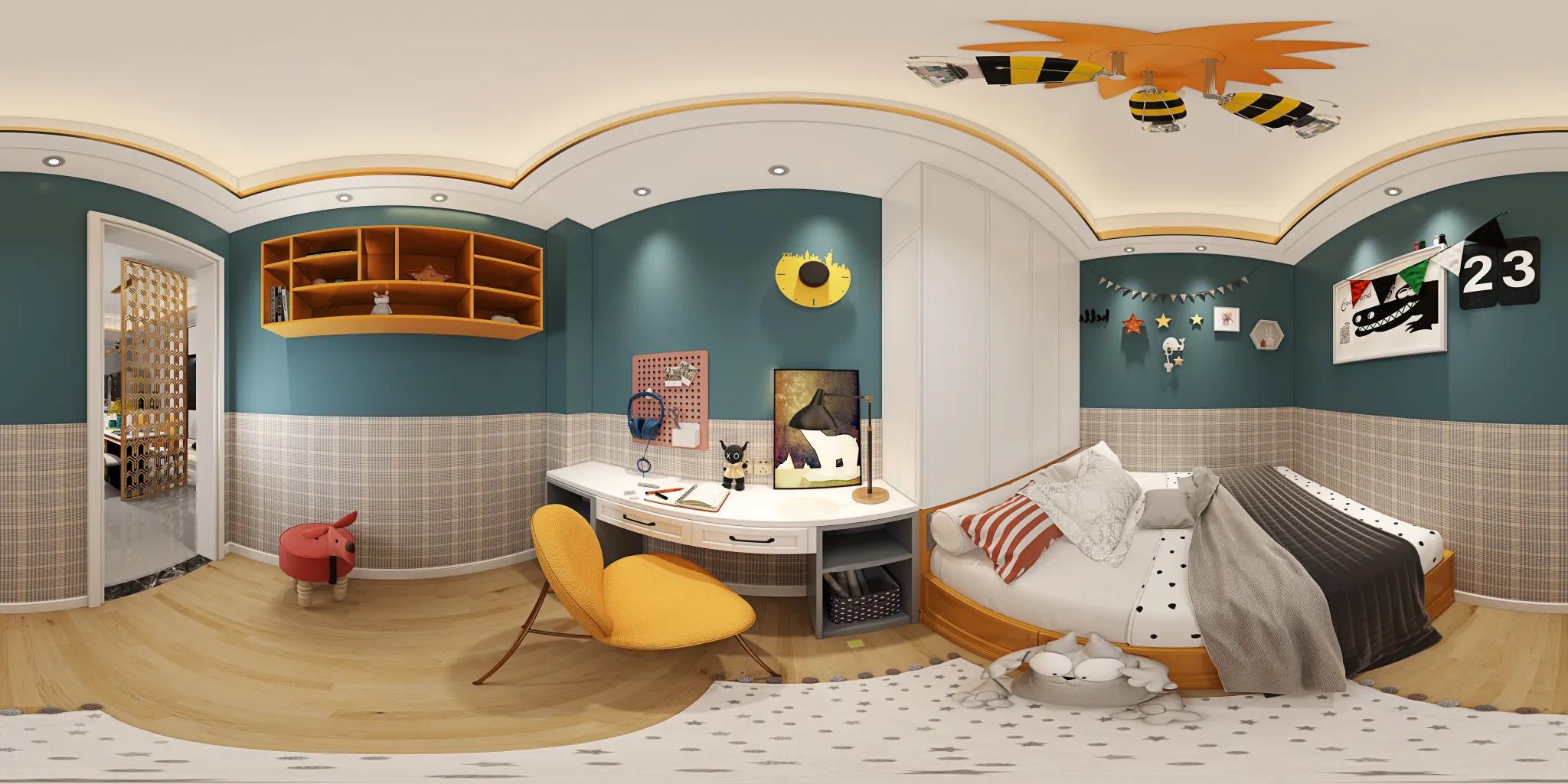 Corona Render Scene – Children Room 3D Models – 0008