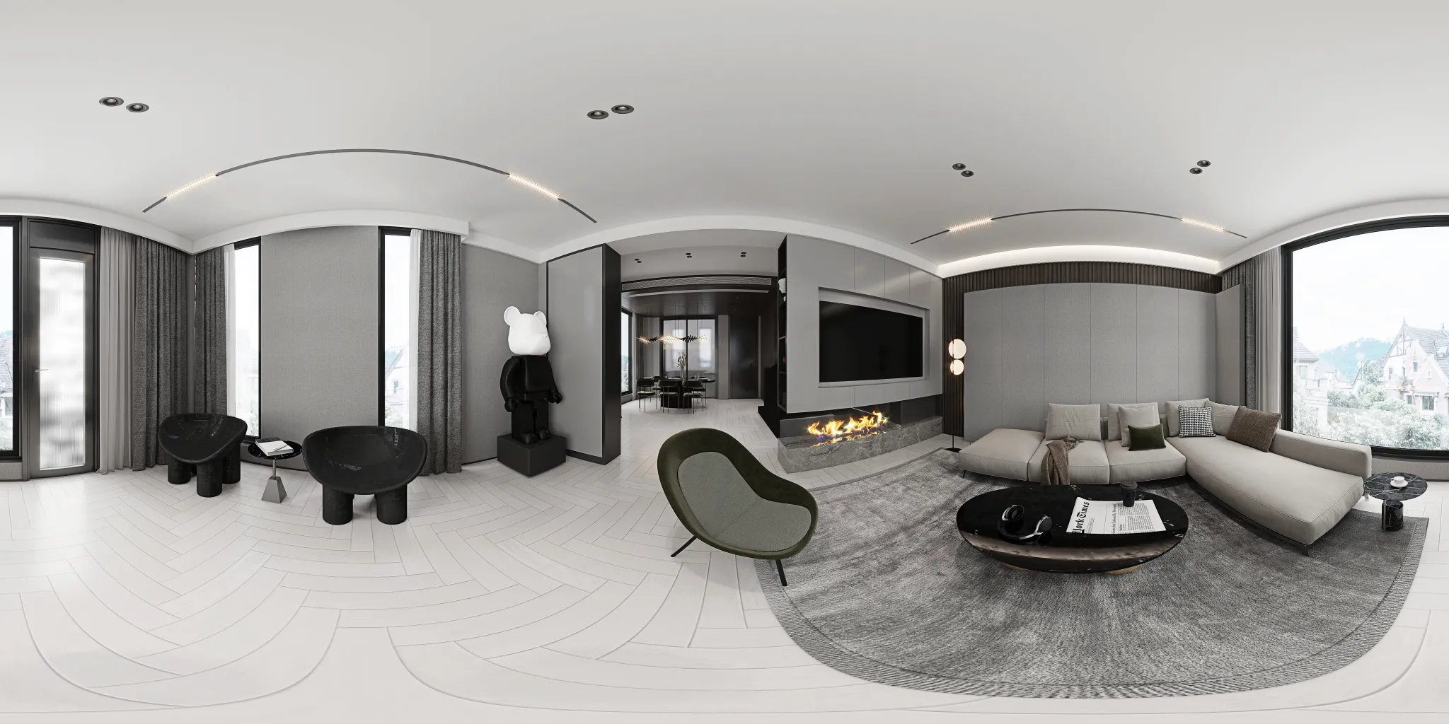 Corona Render Scene – Home Decoration 3D Models – 0020