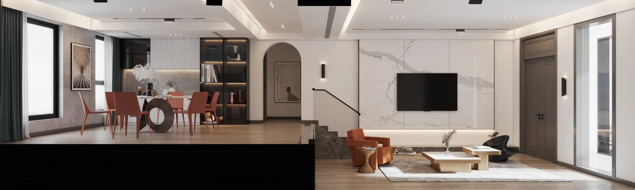 Corona Render Scene – Home Decoration 3D Models – 0023